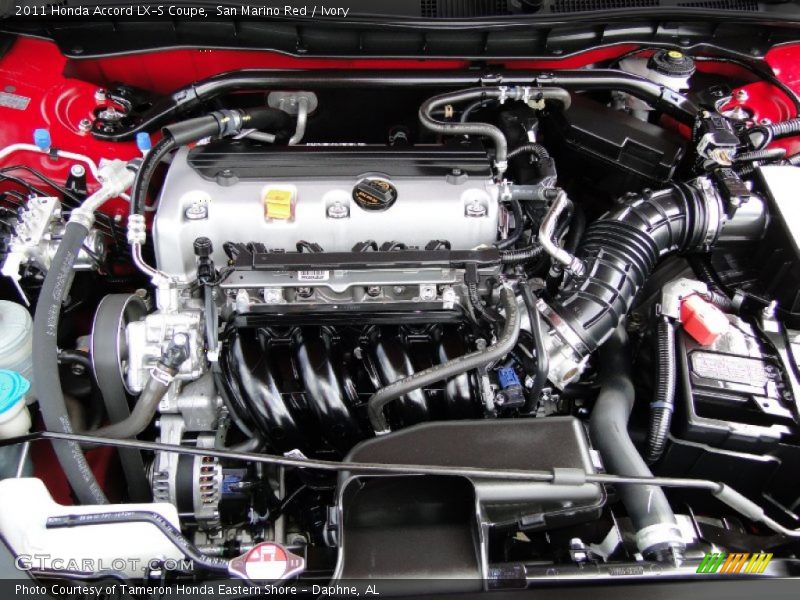 2011 Accord LX-S Coupe Engine - 2.4 Liter DOHC 16-Valve i-VTEC 4 Cylinder