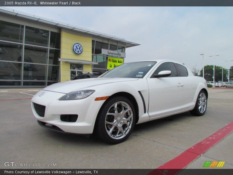 Whitewater Pearl / Black 2005 Mazda RX-8