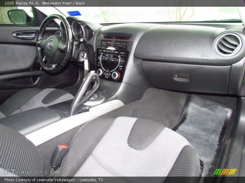 Whitewater Pearl / Black 2005 Mazda RX-8