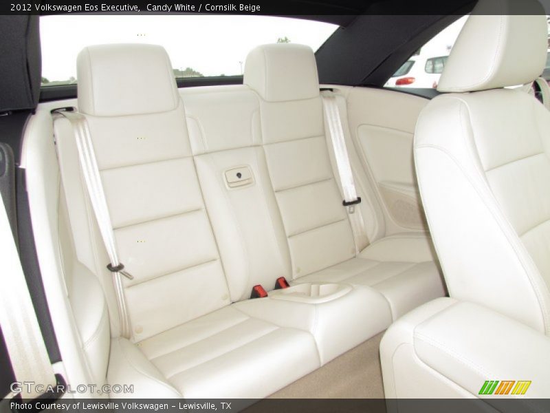 Candy White / Cornsilk Beige 2012 Volkswagen Eos Executive