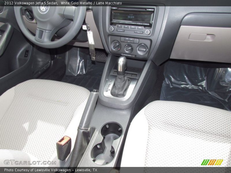 White Gold Metallic / Latte Macchiato 2012 Volkswagen Jetta S Sedan