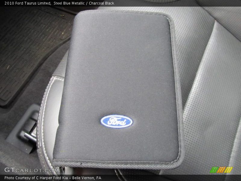 Steel Blue Metallic / Charcoal Black 2010 Ford Taurus Limited