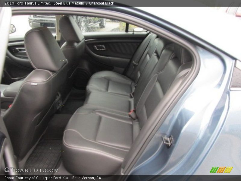 Steel Blue Metallic / Charcoal Black 2010 Ford Taurus Limited