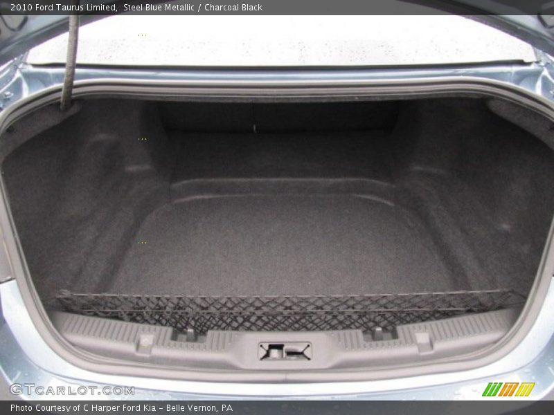 Steel Blue Metallic / Charcoal Black 2010 Ford Taurus Limited