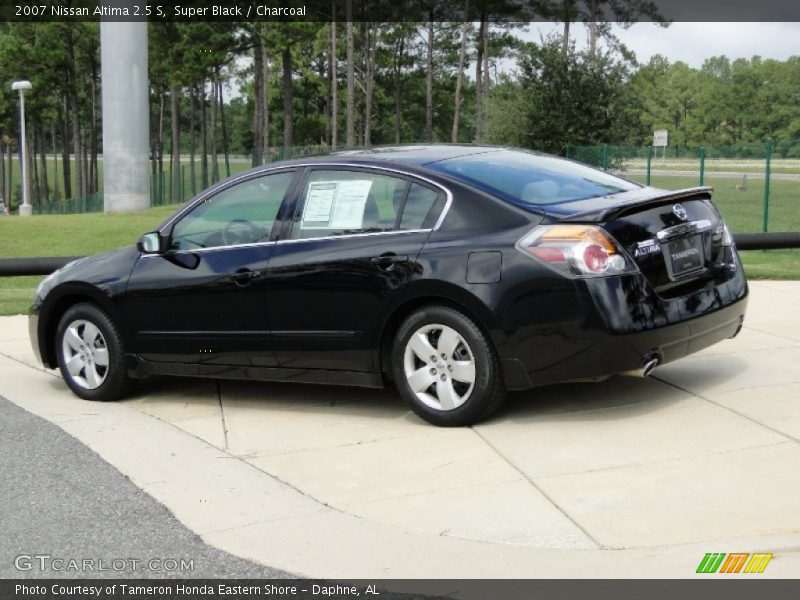 Super Black / Charcoal 2007 Nissan Altima 2.5 S