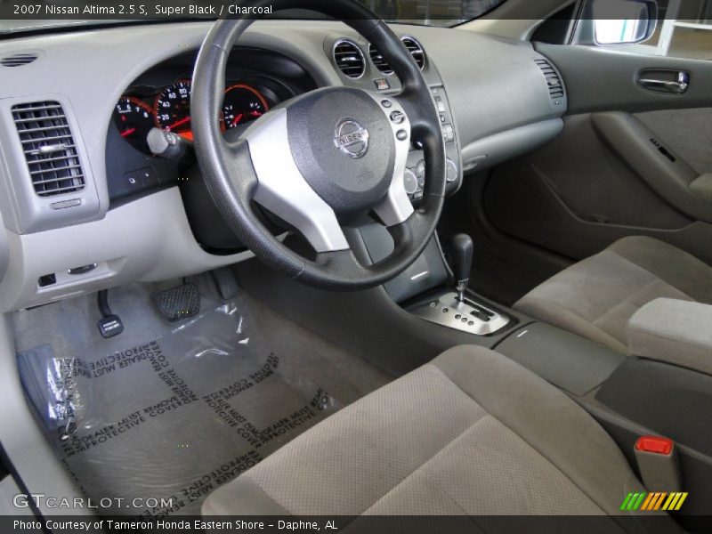 Super Black / Charcoal 2007 Nissan Altima 2.5 S