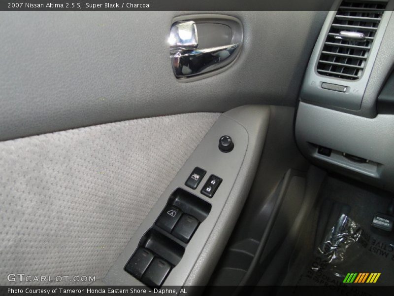 Super Black / Charcoal 2007 Nissan Altima 2.5 S