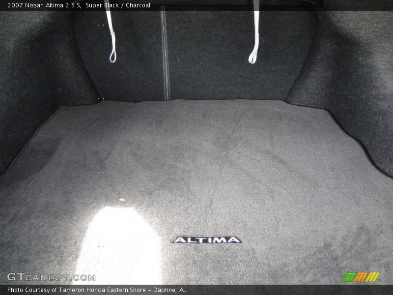 Super Black / Charcoal 2007 Nissan Altima 2.5 S
