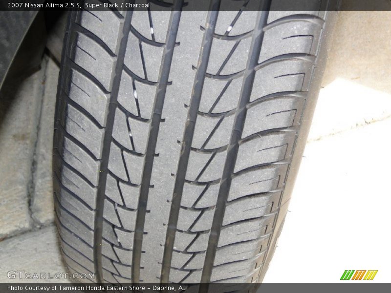 Super Black / Charcoal 2007 Nissan Altima 2.5 S