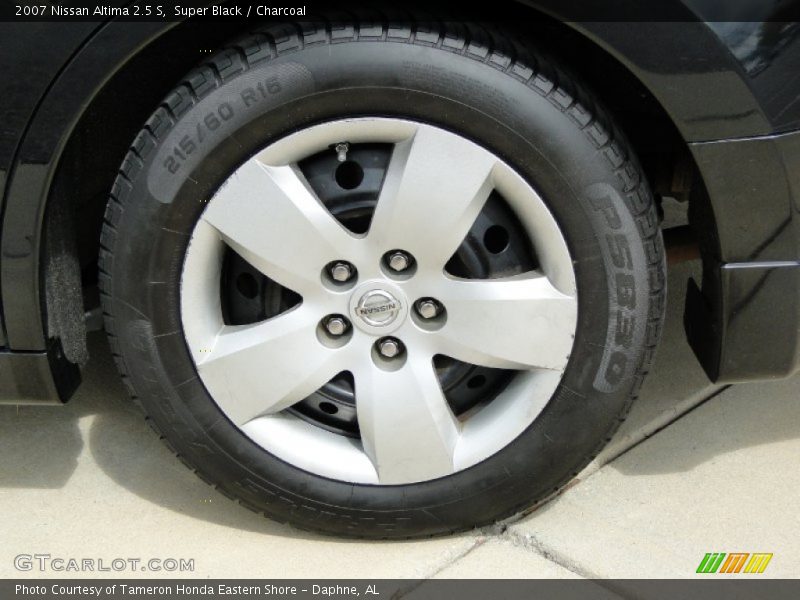 Super Black / Charcoal 2007 Nissan Altima 2.5 S