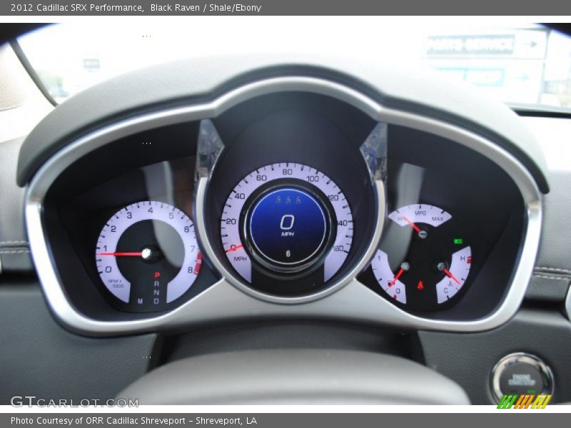  2012 SRX Performance Performance Gauges