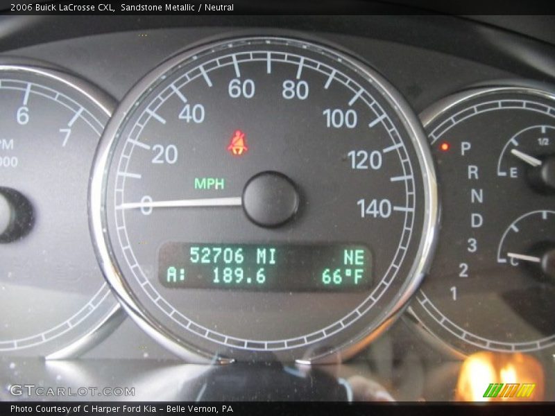 Sandstone Metallic / Neutral 2006 Buick LaCrosse CXL