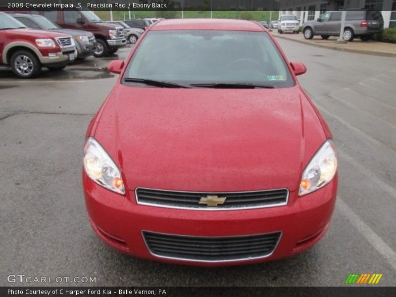 Precision Red / Ebony Black 2008 Chevrolet Impala LS