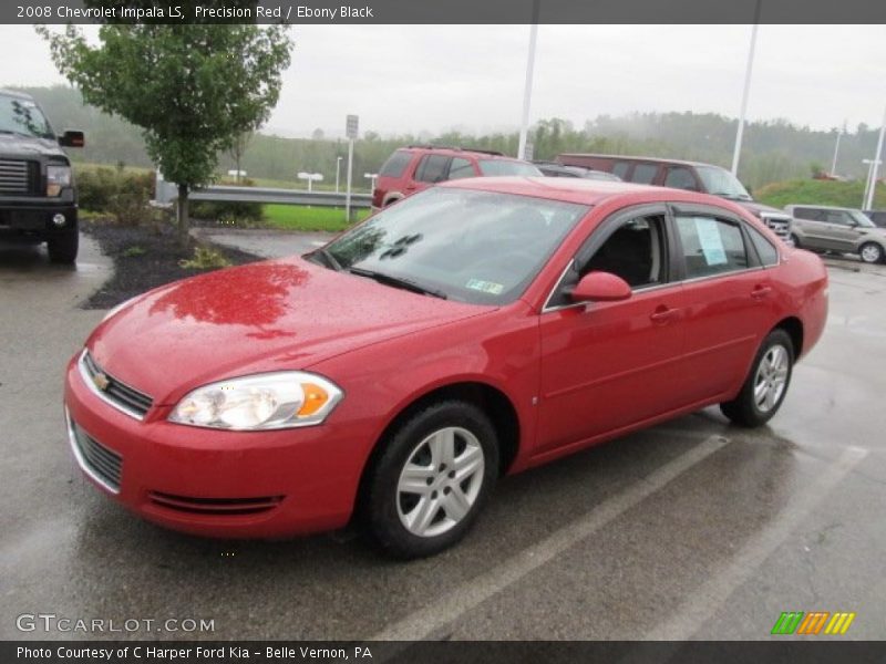 Precision Red / Ebony Black 2008 Chevrolet Impala LS