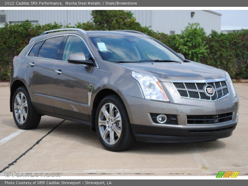 Mocha Steel Metallic / Shale/Brownstone 2012 Cadillac SRX Performance