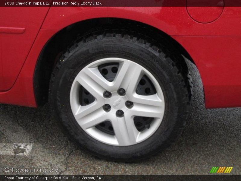 Precision Red / Ebony Black 2008 Chevrolet Impala LS