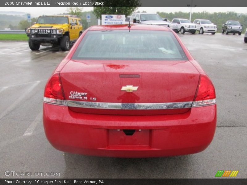 Precision Red / Ebony Black 2008 Chevrolet Impala LS