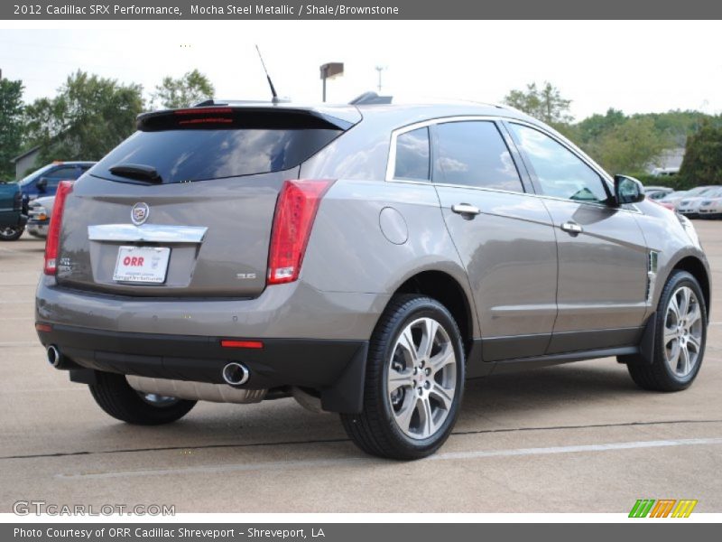 Mocha Steel Metallic / Shale/Brownstone 2012 Cadillac SRX Performance