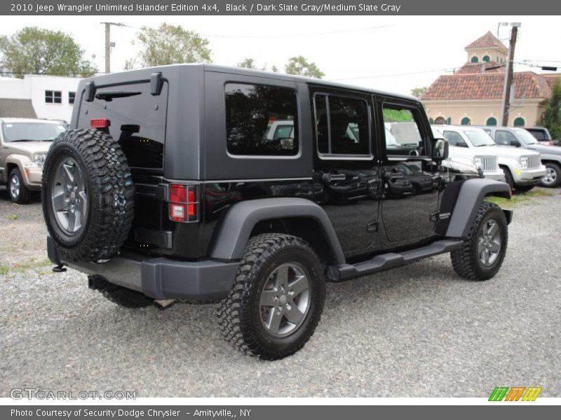 Black / Dark Slate Gray/Medium Slate Gray 2010 Jeep Wrangler Unlimited Islander Edition 4x4