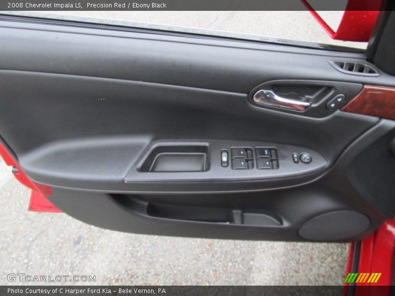 Precision Red / Ebony Black 2008 Chevrolet Impala LS