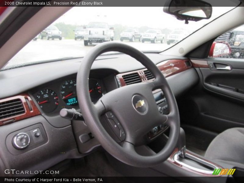 Precision Red / Ebony Black 2008 Chevrolet Impala LS