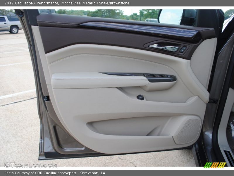 Mocha Steel Metallic / Shale/Brownstone 2012 Cadillac SRX Performance