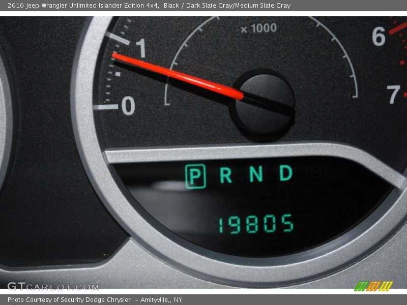 Black / Dark Slate Gray/Medium Slate Gray 2010 Jeep Wrangler Unlimited Islander Edition 4x4