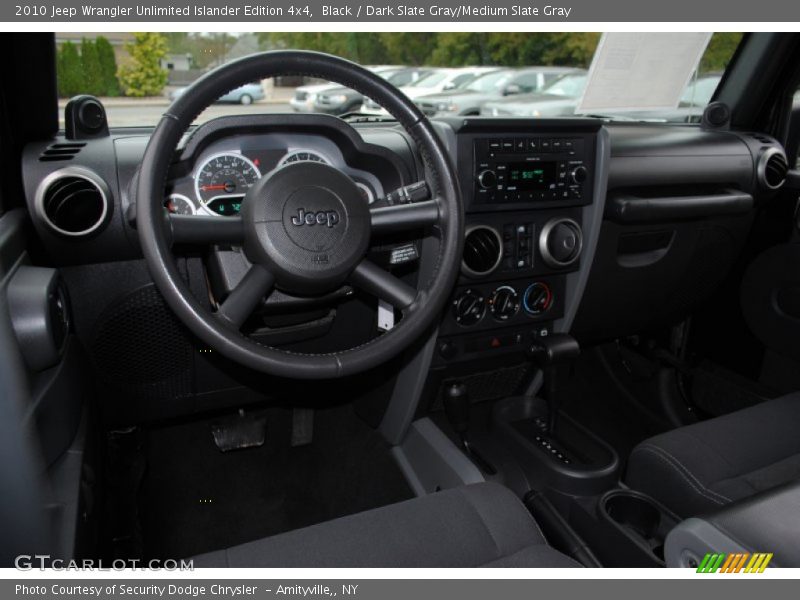 Black / Dark Slate Gray/Medium Slate Gray 2010 Jeep Wrangler Unlimited Islander Edition 4x4