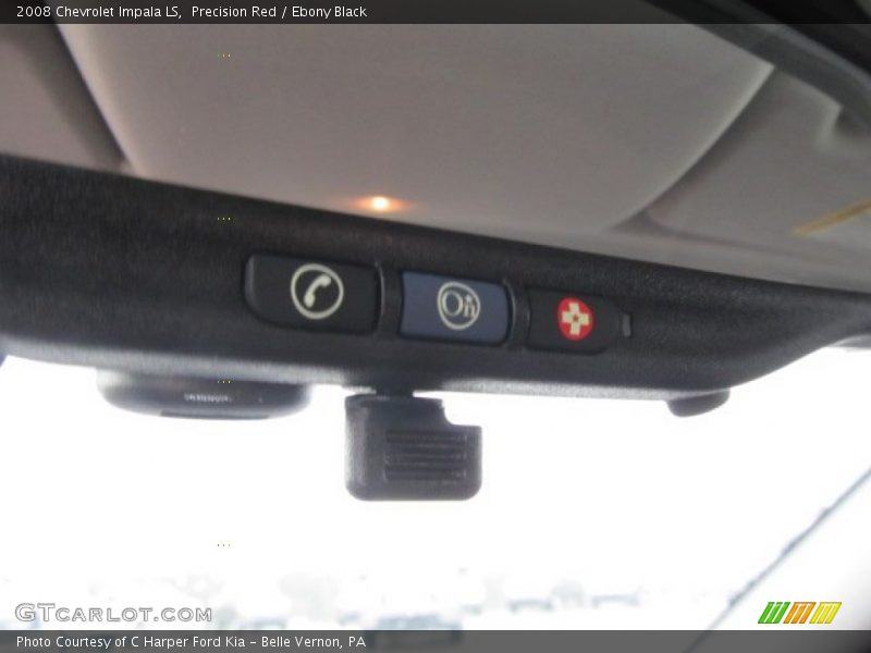 Precision Red / Ebony Black 2008 Chevrolet Impala LS