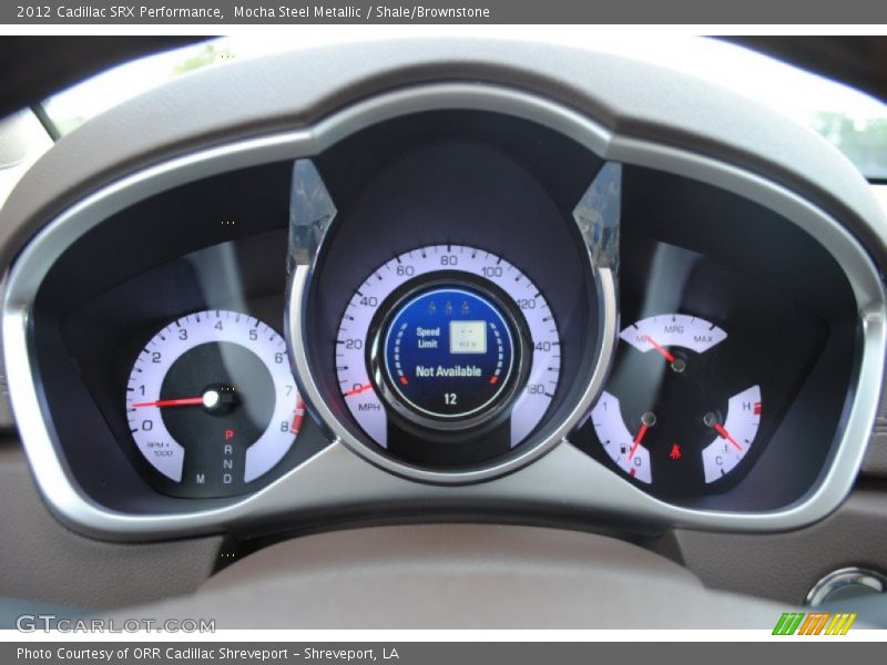Mocha Steel Metallic / Shale/Brownstone 2012 Cadillac SRX Performance
