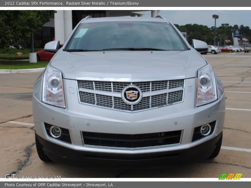 Radiant Silver Metallic / Titanium/Ebony 2012 Cadillac SRX Performance