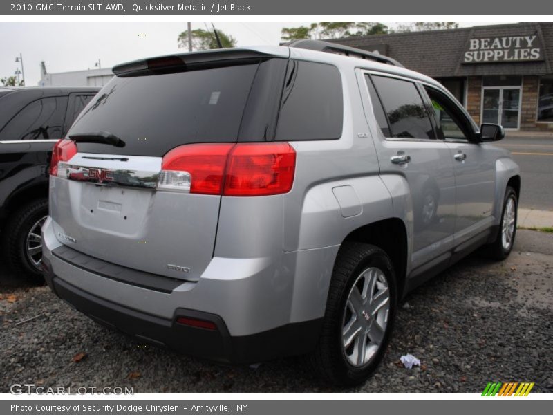 Quicksilver Metallic / Jet Black 2010 GMC Terrain SLT AWD