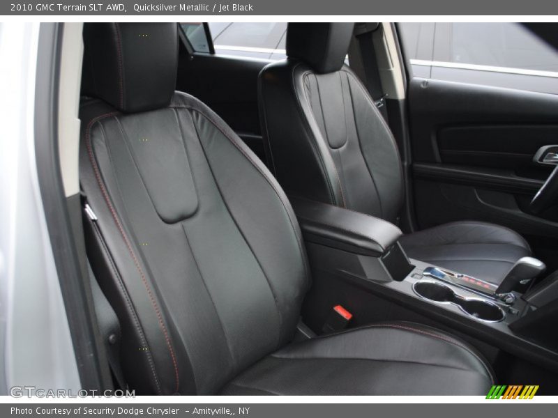 Quicksilver Metallic / Jet Black 2010 GMC Terrain SLT AWD
