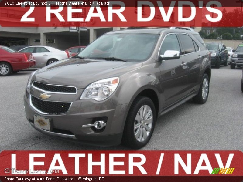 Mocha Steel Metallic / Jet Black 2010 Chevrolet Equinox LT