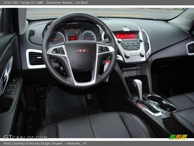 Quicksilver Metallic / Jet Black 2010 GMC Terrain SLT AWD