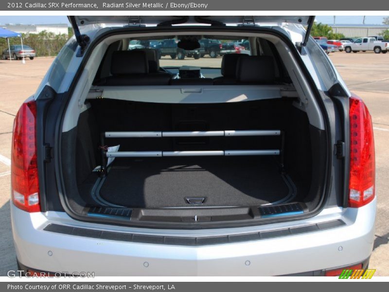 Radiant Silver Metallic / Ebony/Ebony 2012 Cadillac SRX Performance