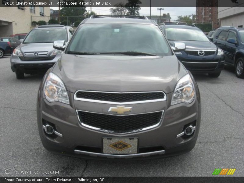 Mocha Steel Metallic / Jet Black 2010 Chevrolet Equinox LT