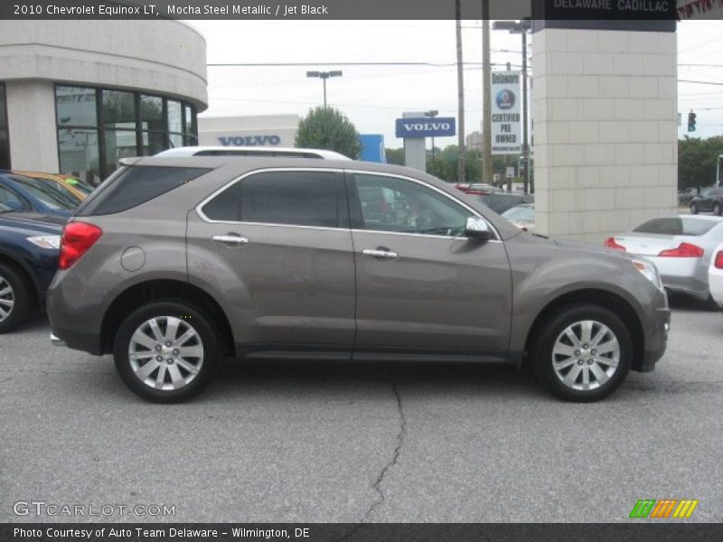 Mocha Steel Metallic / Jet Black 2010 Chevrolet Equinox LT