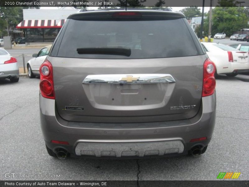 Mocha Steel Metallic / Jet Black 2010 Chevrolet Equinox LT