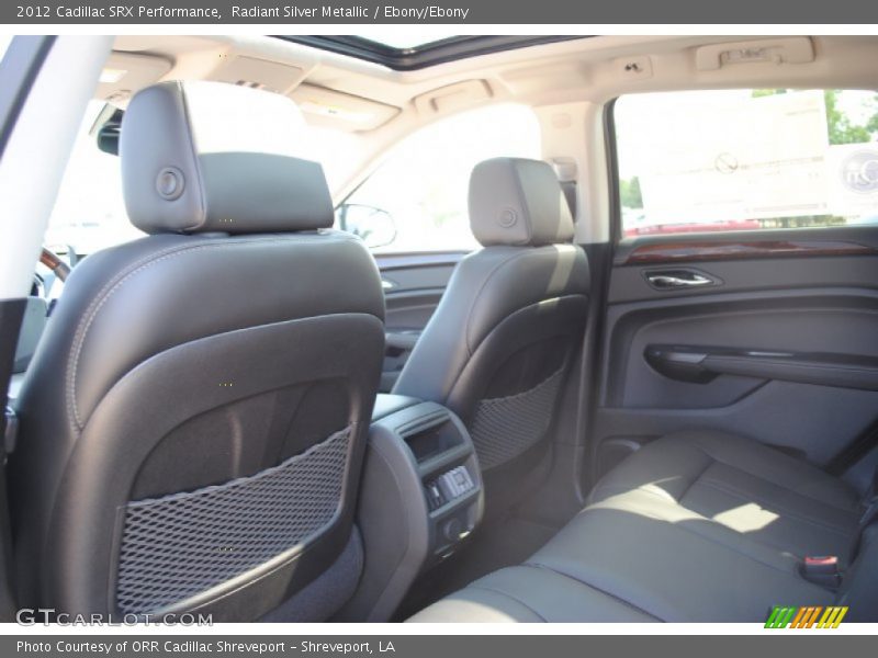 Radiant Silver Metallic / Ebony/Ebony 2012 Cadillac SRX Performance