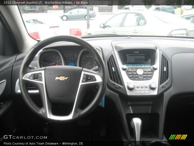 Mocha Steel Metallic / Jet Black 2010 Chevrolet Equinox LT