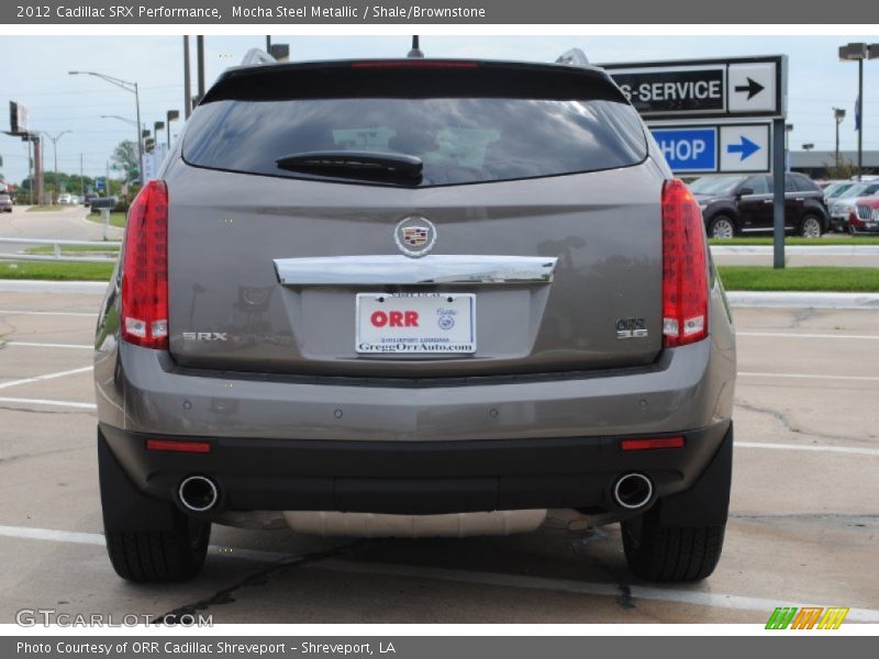 Mocha Steel Metallic / Shale/Brownstone 2012 Cadillac SRX Performance