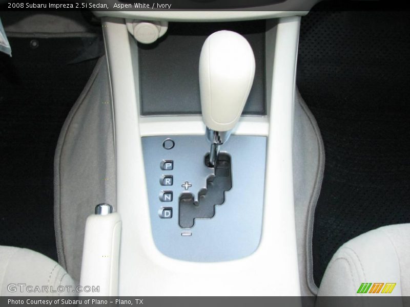 Aspen White / Ivory 2008 Subaru Impreza 2.5i Sedan