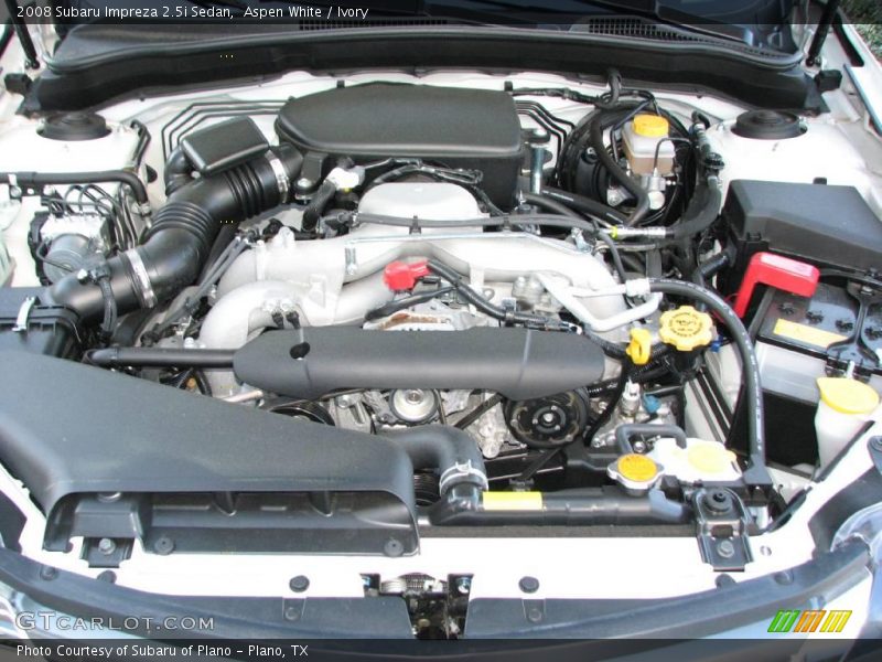 Aspen White / Ivory 2008 Subaru Impreza 2.5i Sedan
