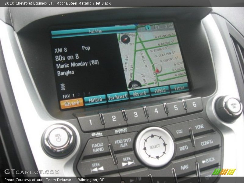 Controls of 2010 Equinox LT