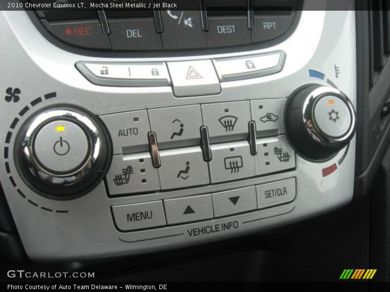 Controls of 2010 Equinox LT