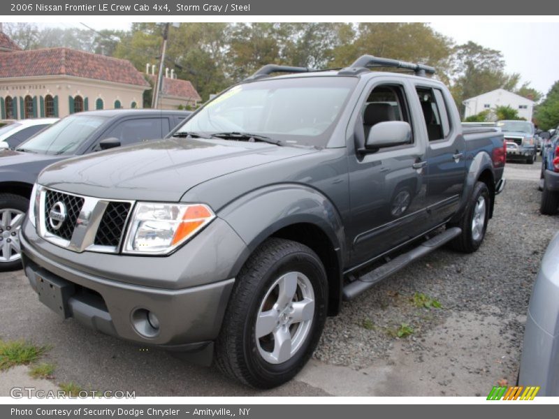 Storm Gray / Steel 2006 Nissan Frontier LE Crew Cab 4x4