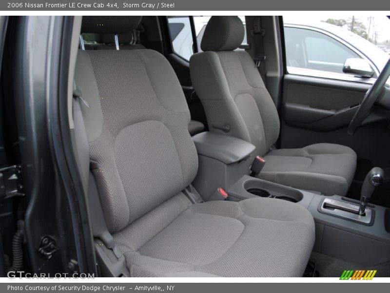 Storm Gray / Steel 2006 Nissan Frontier LE Crew Cab 4x4