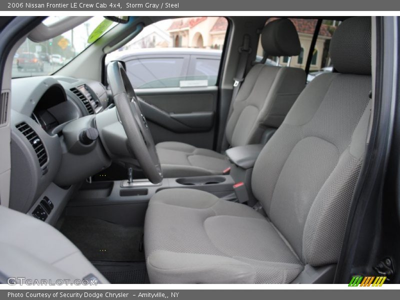 Storm Gray / Steel 2006 Nissan Frontier LE Crew Cab 4x4