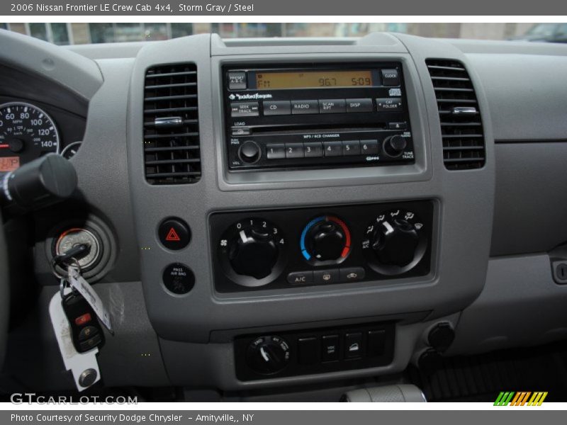 Storm Gray / Steel 2006 Nissan Frontier LE Crew Cab 4x4